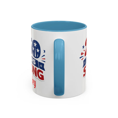 250 Years Strong America Anniversary Mug | Accent Coffee Mug