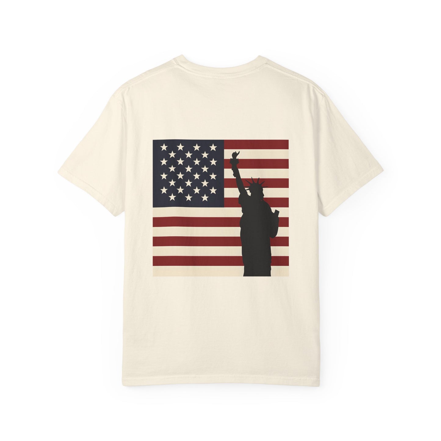 Freedom Patriotic T-shirt, Statue of Liberty, USA Independence Day Tee, Liberty Island Shirt, America Flag Top, Patriotic July 4th Gift