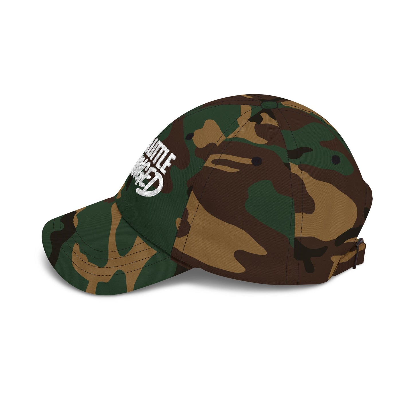 Just a Little Unhinged Dad Cap | Embroidered Baseball Hat, Funny Text