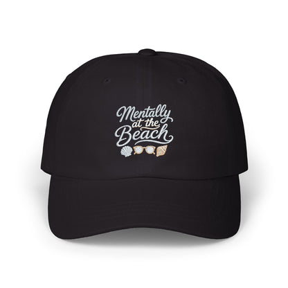 Mentally at the Beach Dad Cap | Embroidered Hat