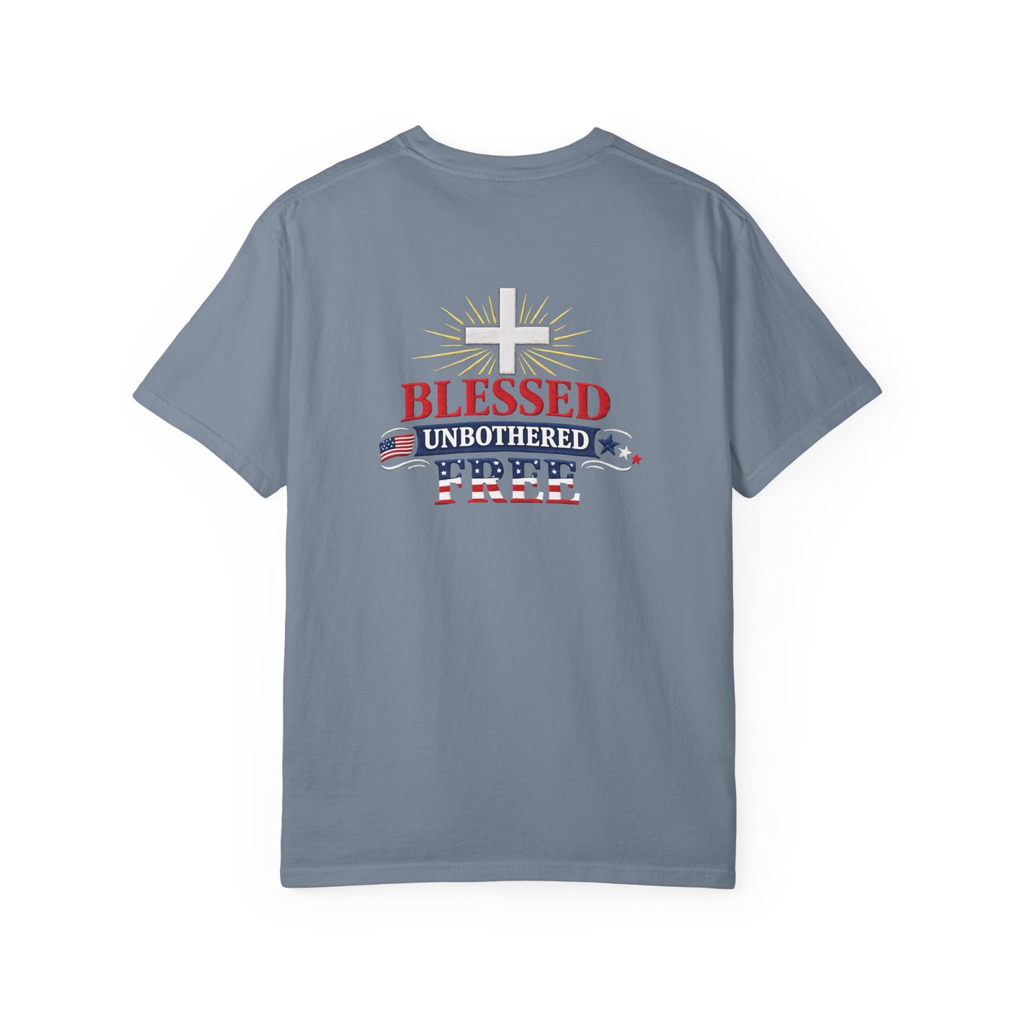 Blessed Unbothered Free cross | T-shirt