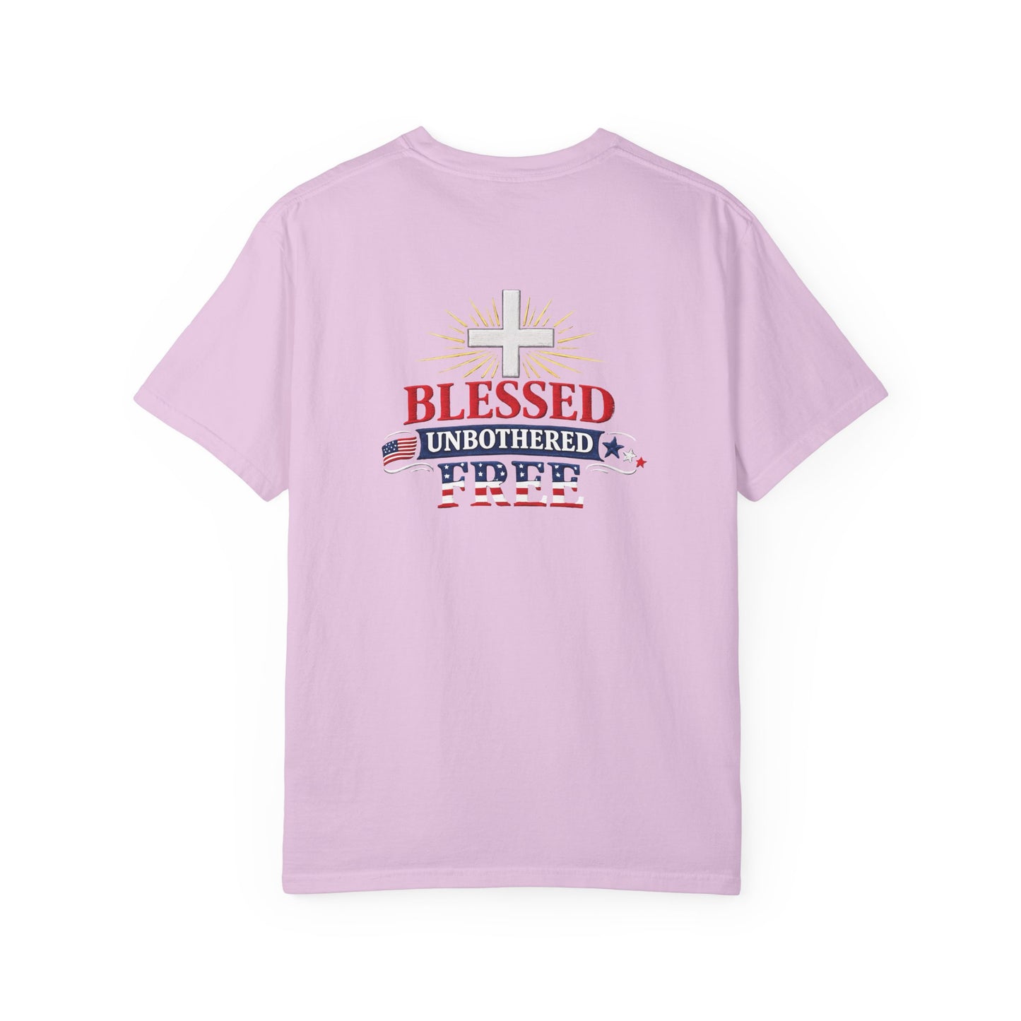 Blessed Unbothered Free cross | T-shirt