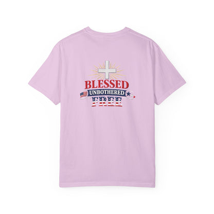 Blessed Unbothered Free cross | T-shirt