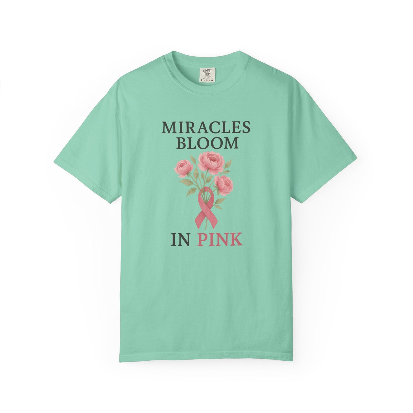 Breast Cancer Awareness T-Shirt, Floral Design for Charity Events, Gifts for Survivors, Unisex Apparel, Supportive Fashion