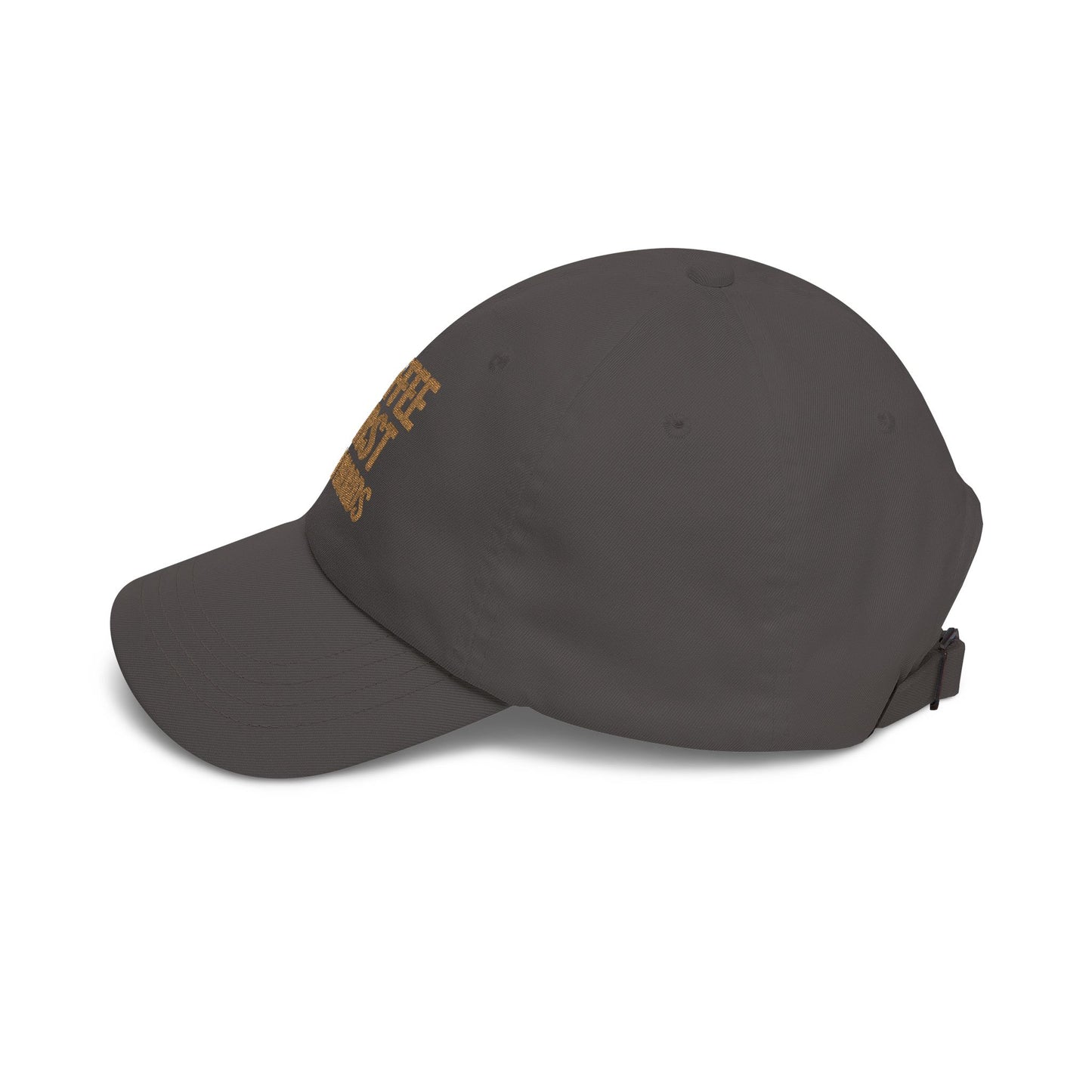 Coffee First Then Words Dad Cap | Embroidered Coffee Quote Hat