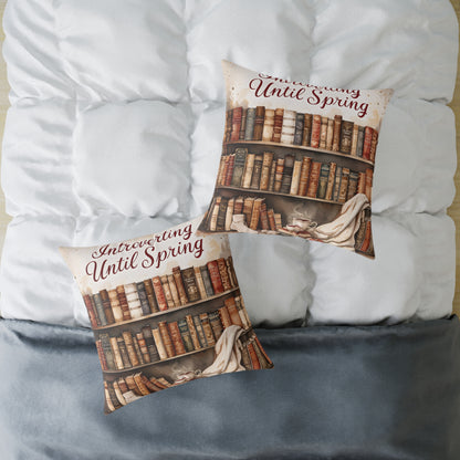 Cozy Literary Square Pillow | Home Decor for Book Lovers | Perfect for Fall Decor, Reading Nook, Gift for Bookworms, Cozy Living [...]