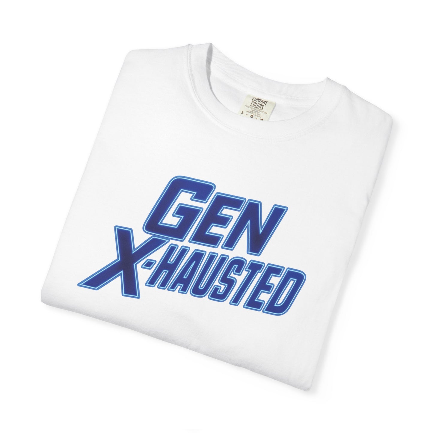 Gen X=Hausted Unisex T-Shirt, Vintage Style Tee, Funny Gift for Gen X, Casual Wear, Humor Shirt