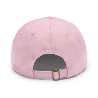 Sorry I Am Cranky golf cartoon Dad Hat | Leather Patch
