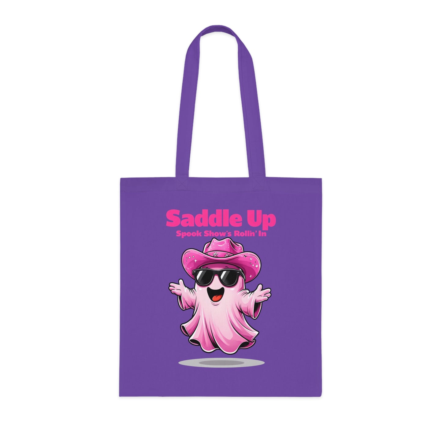 Bride's Ghostly Cotton Tote, Perfect for Bachelorette Parties, Bridal Showers, Halloween, Wedding Planning, Eco-Friendly Tote Bag