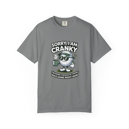 Sorry I Am Cranky Golf Ball Shirt | Funny Golf T-Shirt