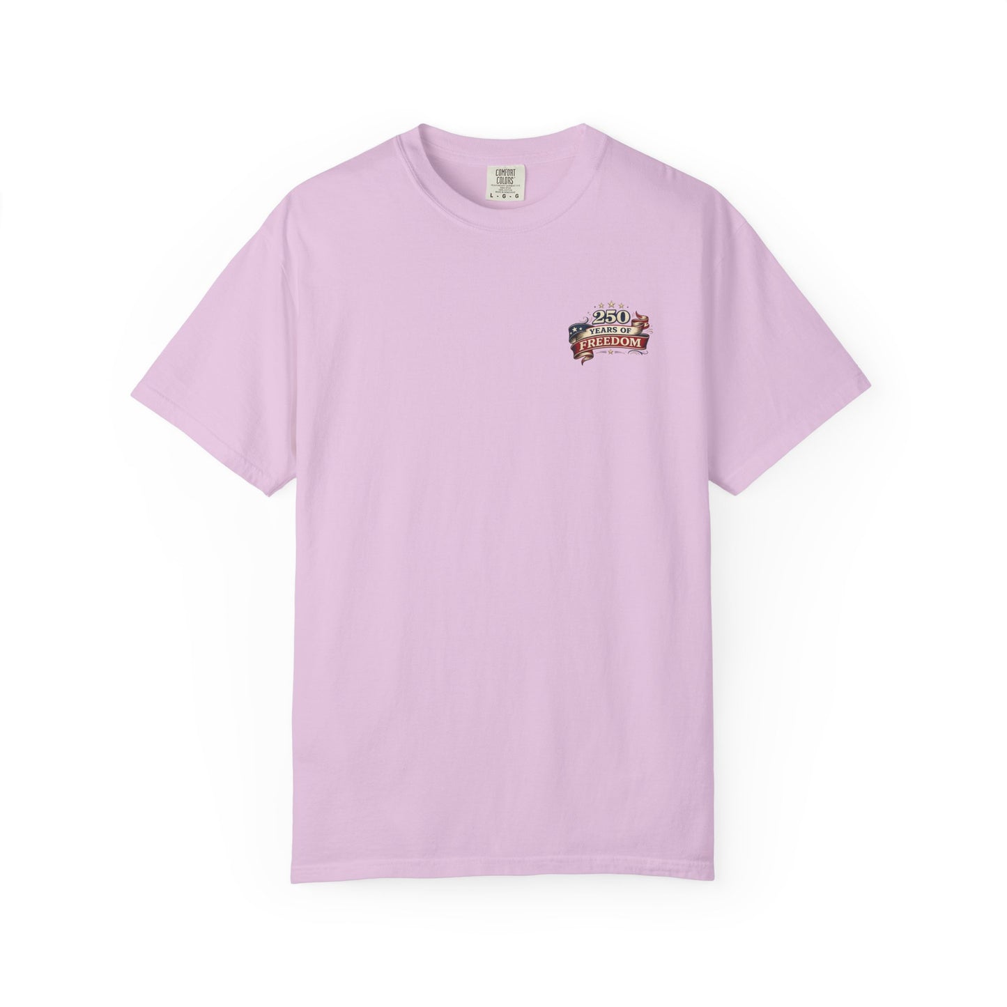250 Years of Freedom T-shirt | American Flag Ribbon Patriotic Tee