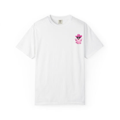 Bride Saddle Up Ghost T-shirt - Fun Unisex Tee for Weddings, Bachelorette Parties, Halloween, Unique Gift for Brides