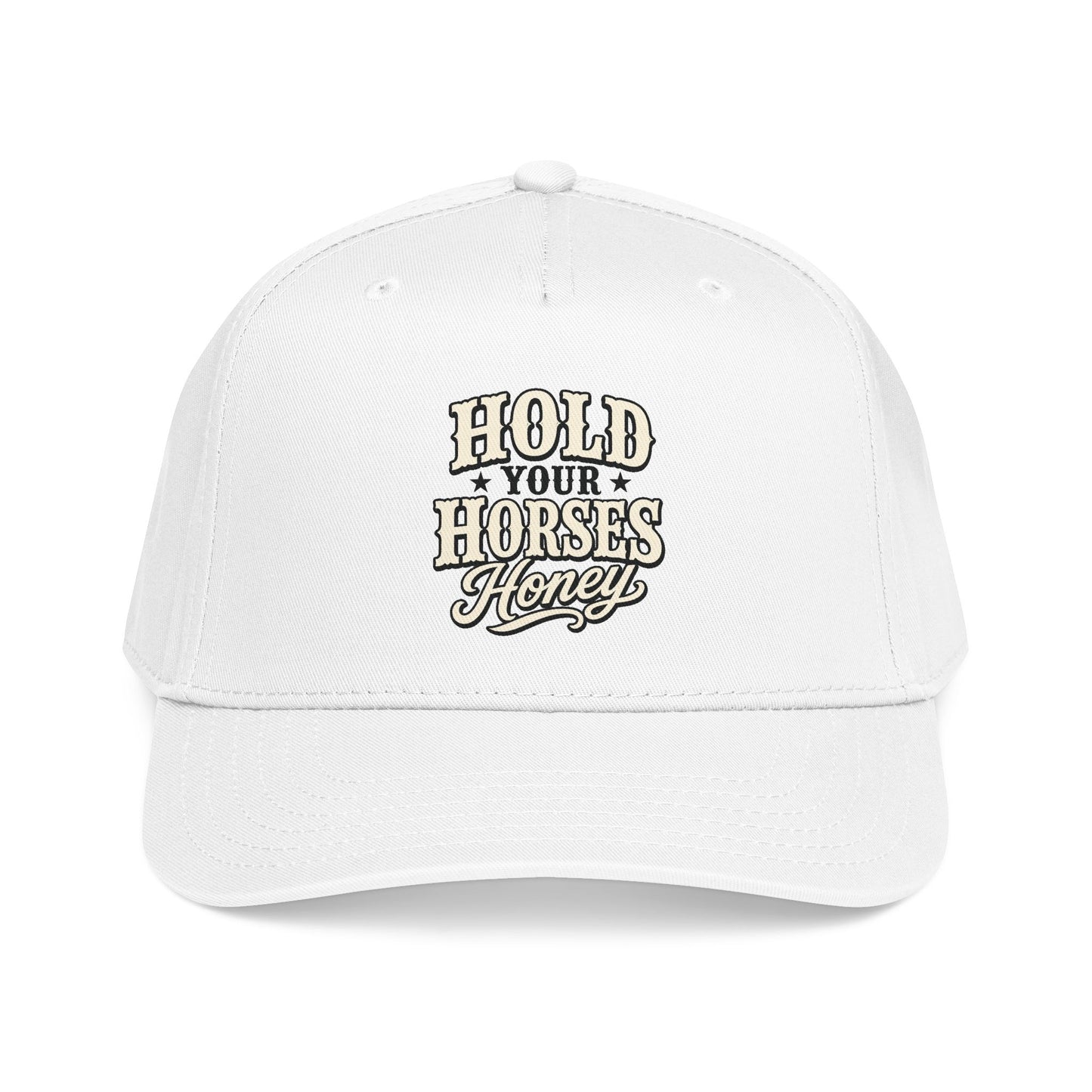 Hold Your Horses Honey Mid Profile Baseball Cap | Western Rodeo Cowboy