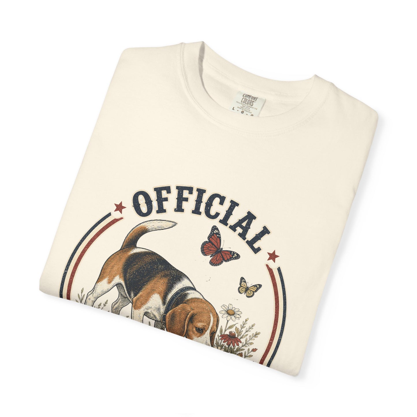 Official Neighborhood Sniff Inspector Beagle T-Shirt | Dog Lover Tee