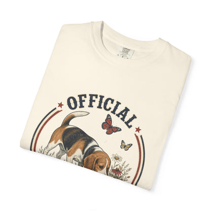 Official Neighborhood Sniff Inspector Beagle T-Shirt | Dog Lover Tee