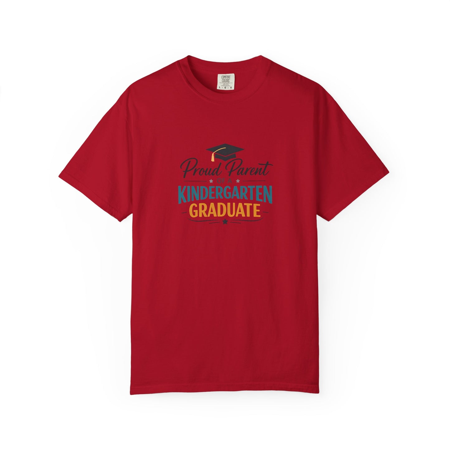 Proud Parent of a Kindergarten Graduate T-Shirt | Graduation Cap Design