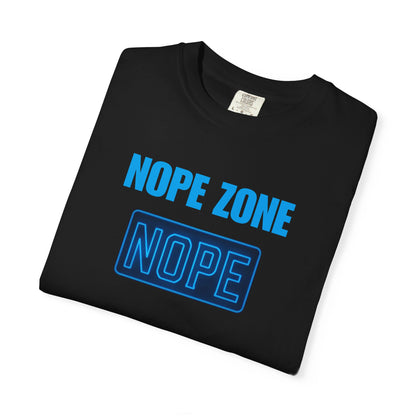 Nope Zone Humor Gen X T-shirt, Unisex Tee, Vintage Graphic Tee, Funny Shirt, Sarcastic Tee, Retro Gift