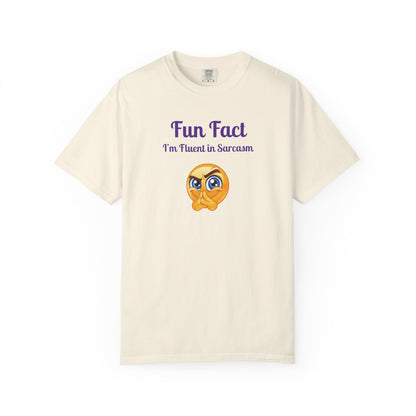 Unisex Sarcastic T-Shirt | Fun Fact I'm Fluent in Sarcasm | Gift for Sarcasm Lovers, Casual Wear, Humor Apparel, Sarcastic Quotes, [...]