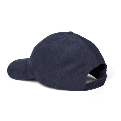 Not Today Brain Embroidered Corduroy Cap | Funny Phrase Dad Hat
