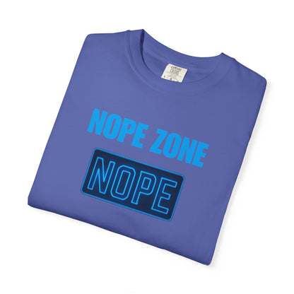 Nope Zone Humor Gen X T-shirt, Unisex Tee, Vintage Graphic Tee, Funny Shirt, Sarcastic Tee, Retro Gift