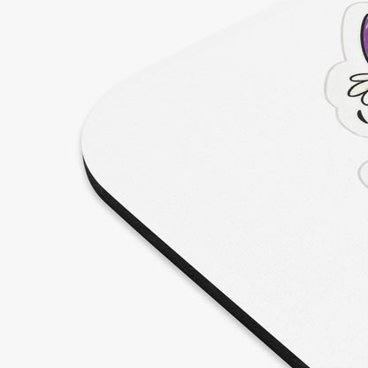 Just A Little Unhinged Mouse Pad | Funny Duck Illustration