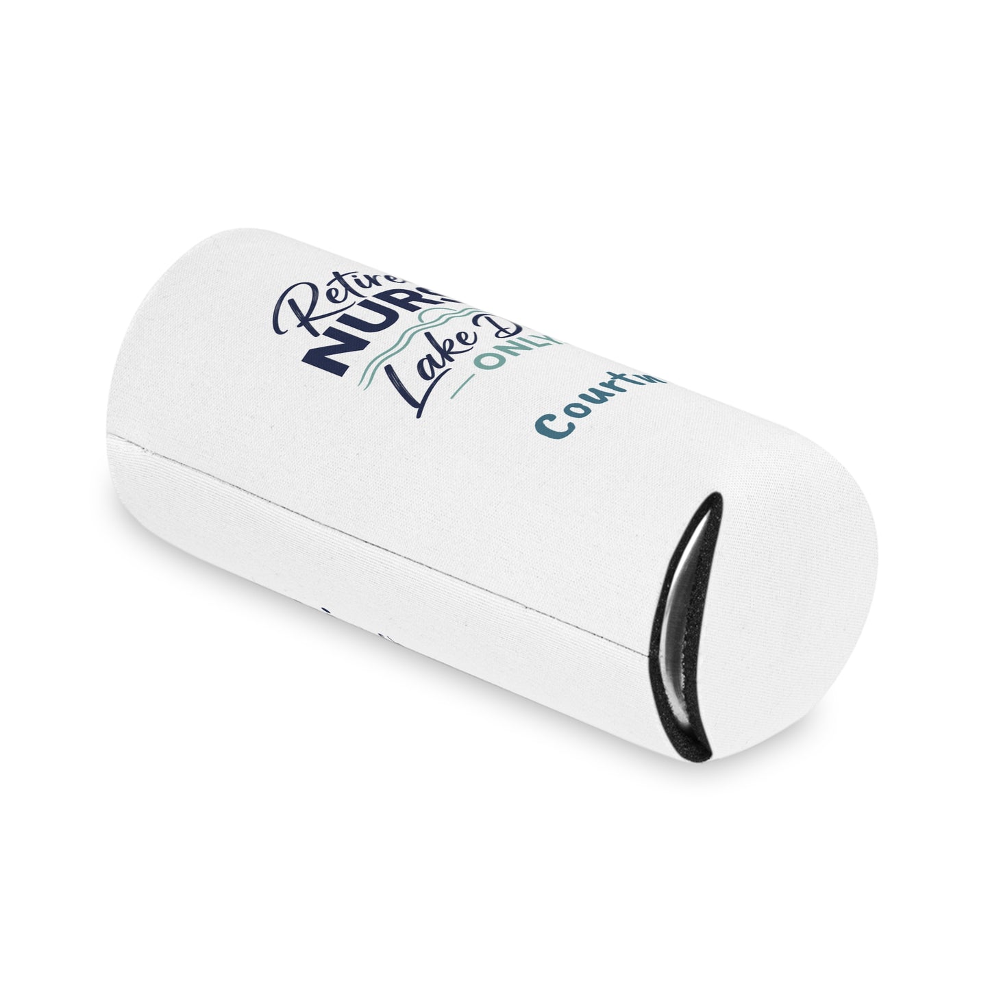 Retired Nurse Lake Days Can Cooler | Personalized