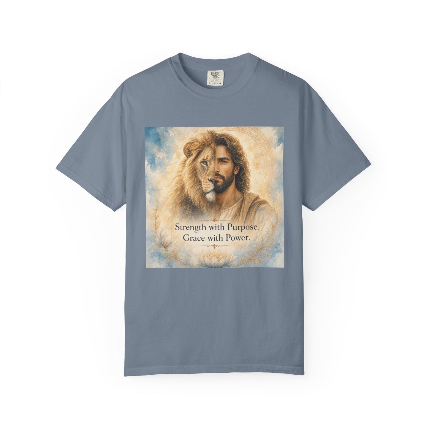 Jesus Lion of Judah Strength With Purpose T-shirt