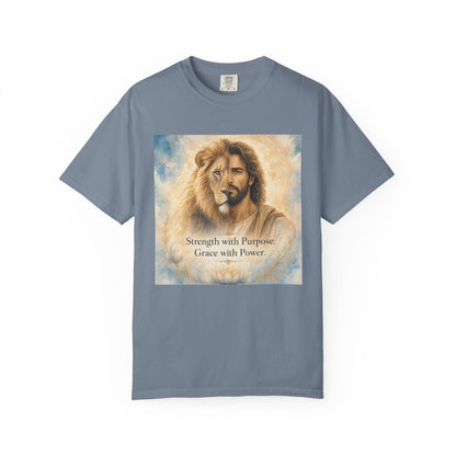 Jesus Lion of Judah Strength With Purpose T-shirt