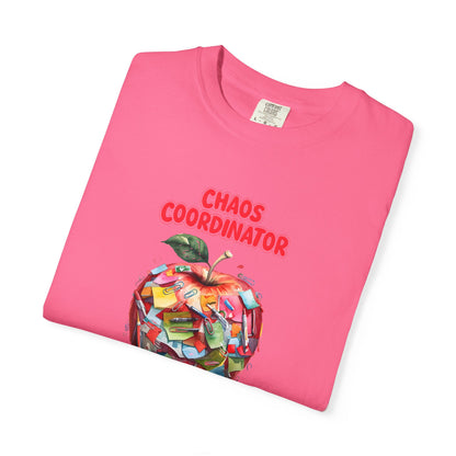 Chaos Coordinator T-Shirt | Fun Teacher Tee, Back to School, Motivational Apparel, Unisex Graphic Shirt, Funny Work Wear, Personalization