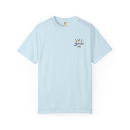 Aged to Perfection 1976 T-Shirt | Vintage Typographic Birthday Design