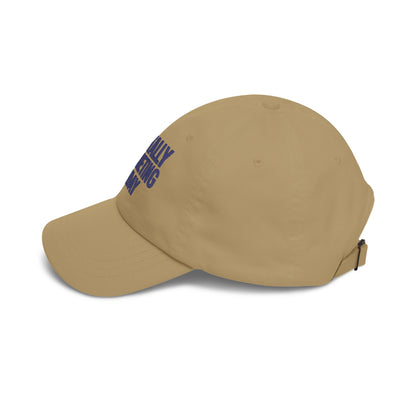 Mentally Crocheting Today Dad Cap | Embroidered Crochet Hat