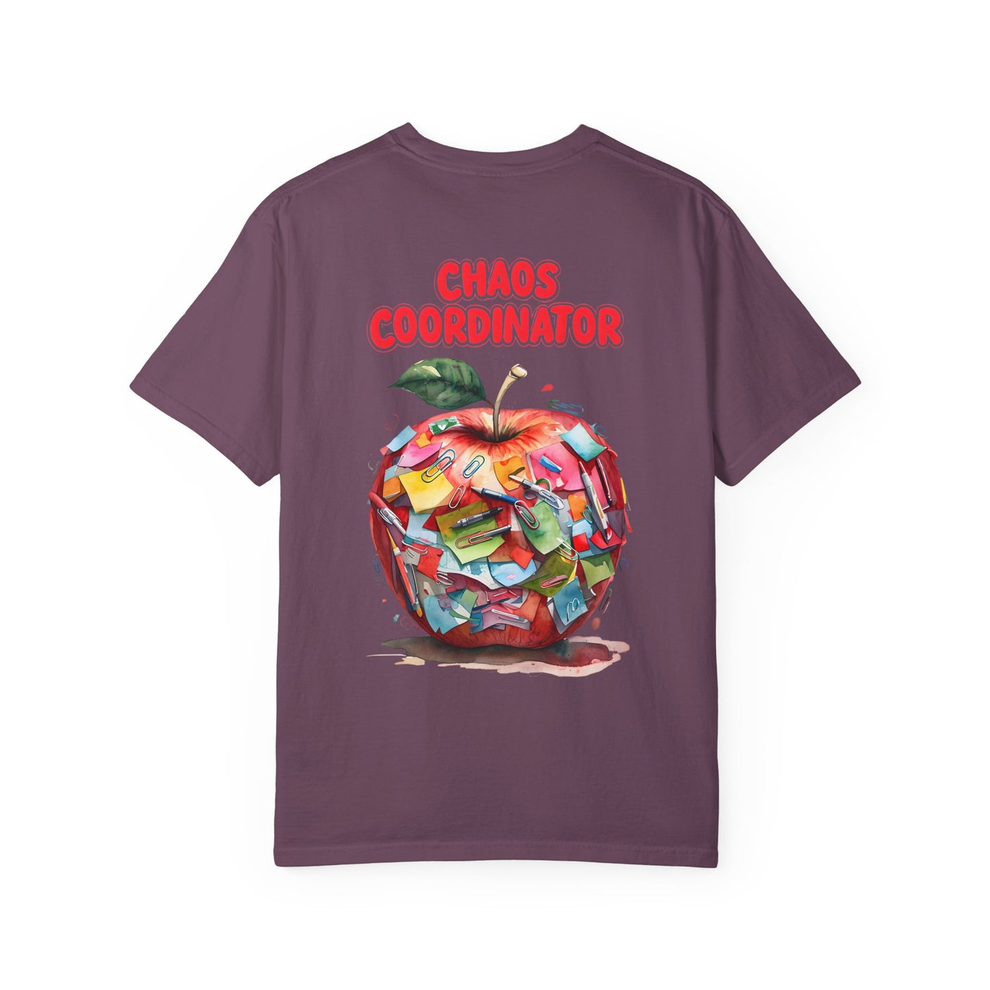 Unisex Garment-Dyed T-Shirt for Teachers - Miss Cindy, Chaos Coordinator Design, Perfect for Back to School, Appreciation Gifts, [...]