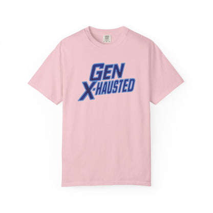 Gen X=Hausted Unisex T-Shirt, Vintage Style Tee, Funny Gift for Gen X, Casual Wear, Humor Shirt