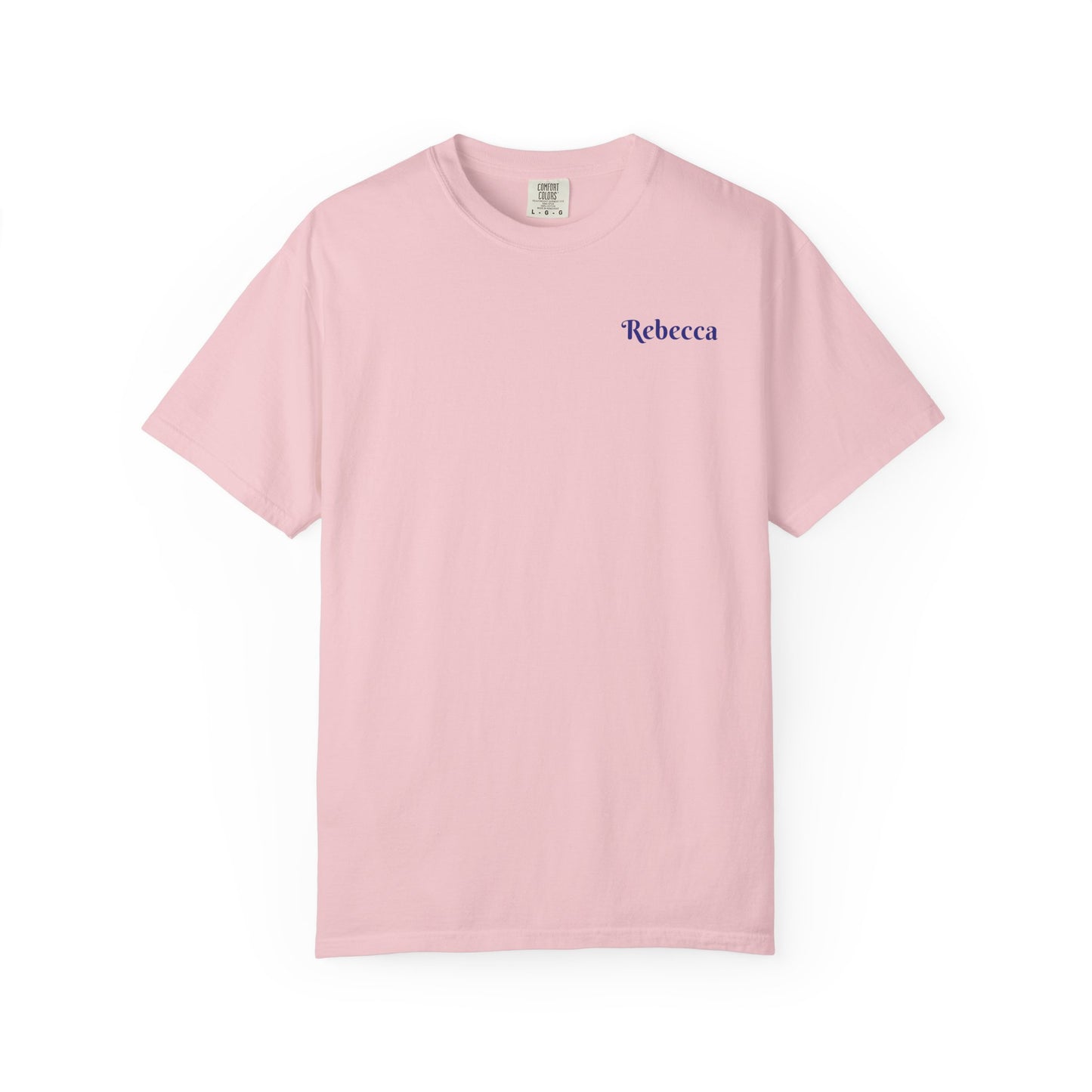 Compassion Crew heart logo Healthcare Worker T-Shirt | Personalized Name Tee