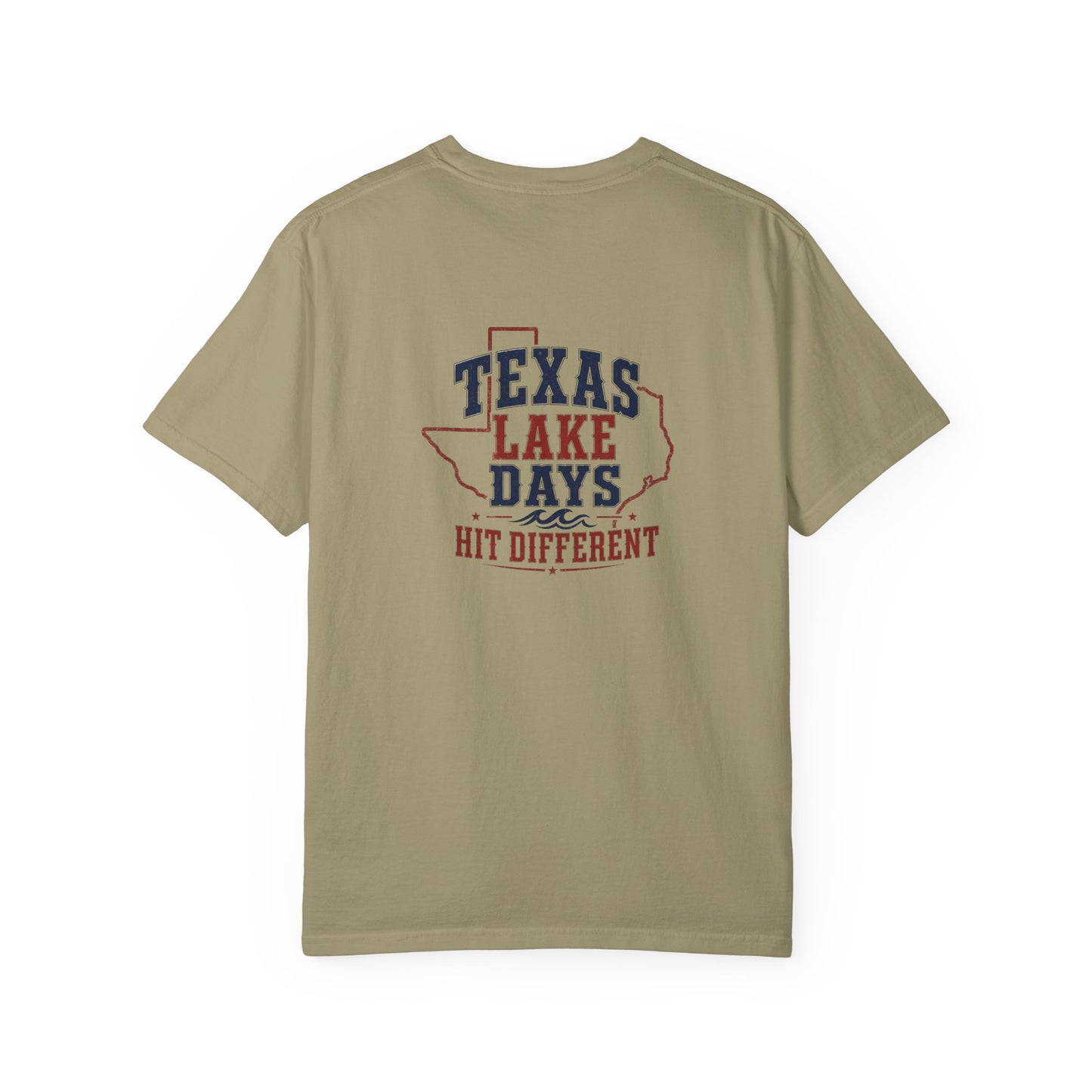 Texas Lake Days Hit Different T-shirt | State Outline Lake Life