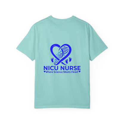 NICU Nurse Love T-Shirt, Personalized Unisex Tee, Heartbeat Tee, Gift for Nurses, Custom Nurse Shirt