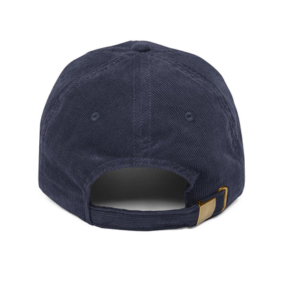 Not Today Brain Embroidered Corduroy Cap | Funny Phrase Dad Hat