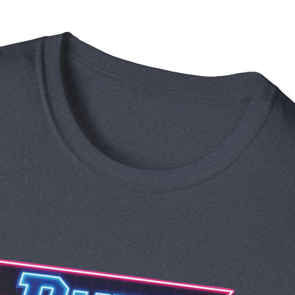 Built Different Raised Offline T-Shirt | Retro 80s Neon Graphic Tee