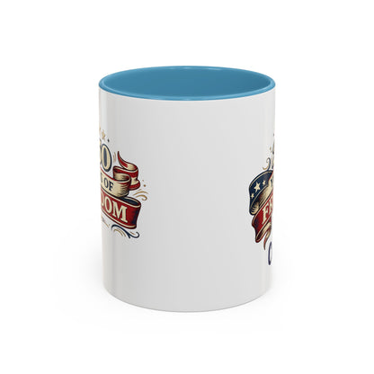 250 Years of Freedom Coffee Mug | Personalized Name - America 250th Anniversary, Semiquincentennial, Patriotic Gift, Heritage Celebration