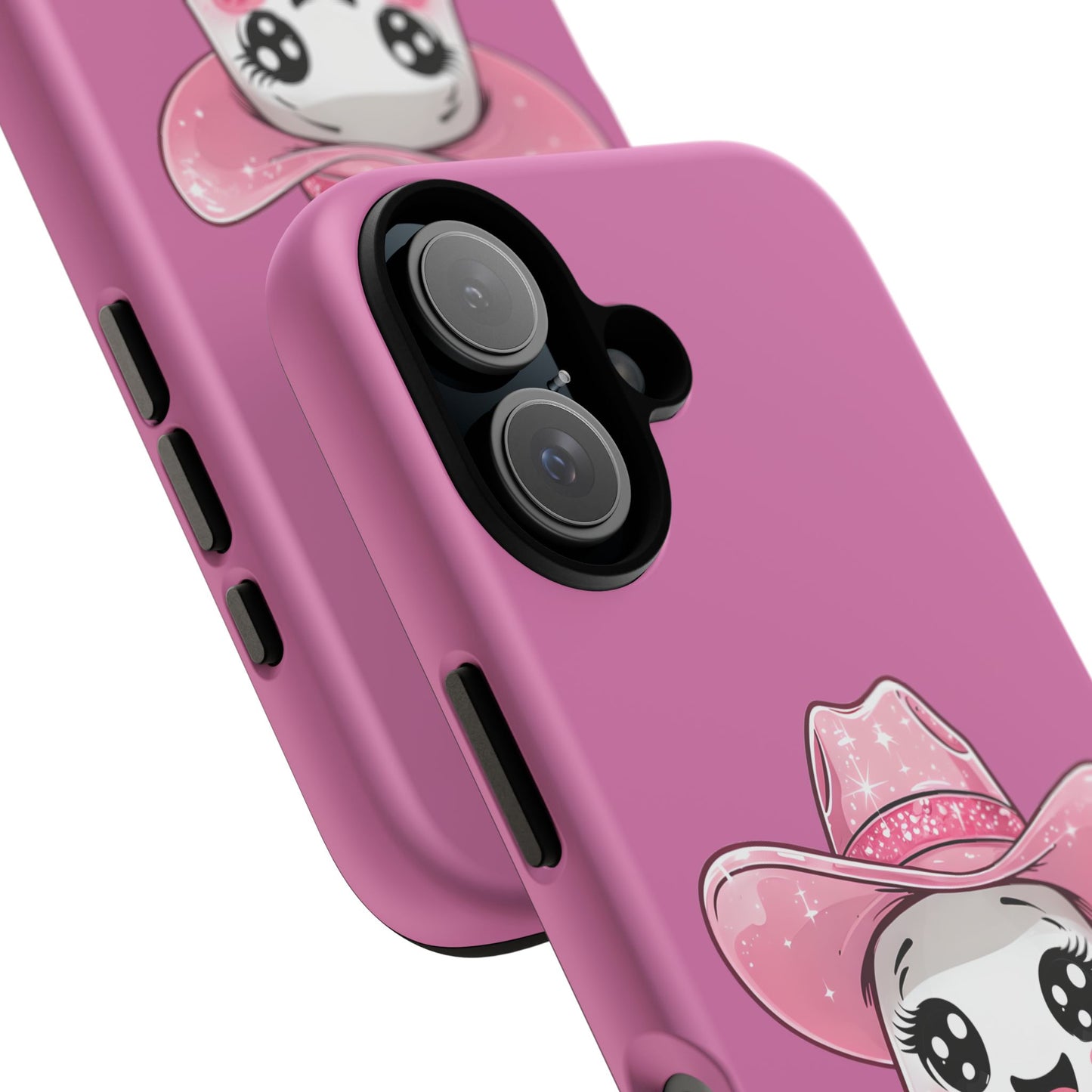 Cute Ghost Phone Case - Fun, Whimsical, Kawaii, Halloween, Gift Idea, Pink Ghost Design