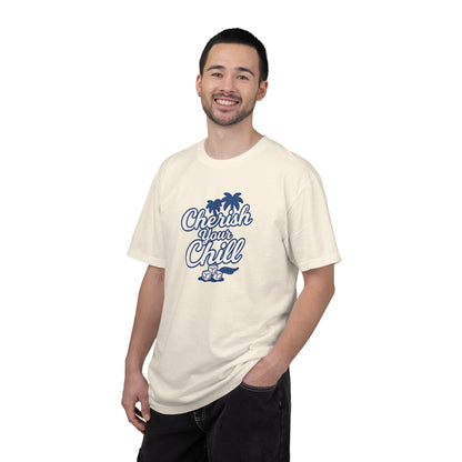 Cherish Your Chill T-Shirt, Unisex Relaxed Fit Tee, Beach Vibes Shirt, Summer Casual Wear, Gift for Friends, Vacation Essentials