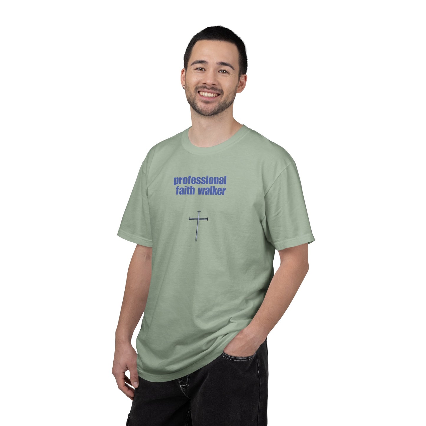 Professional Faith Walker T-Shirt, Faith Inspired Apparel, Christian Gifts, Casual Religious Wear, Unisex Tees for All Occasions