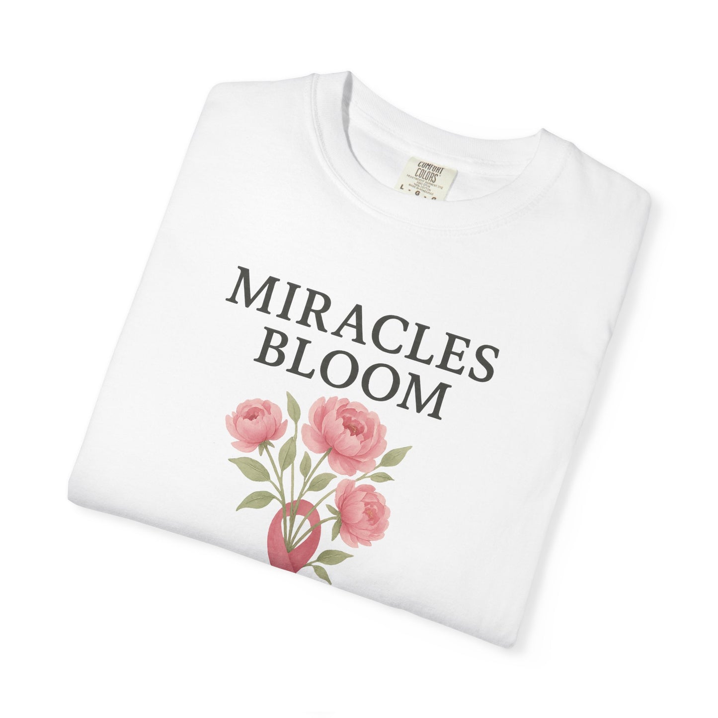 Breast Cancer Awareness T-Shirt, Floral Design for Charity Events, Gifts for Survivors, Unisex Apparel, Supportive Fashion