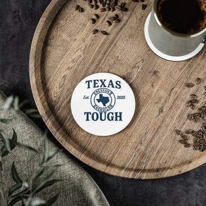 Coasters, Texas Tough Rescue and Rebuild design - strength through tragedy, Drink Coasters, Home Decor, Housewarming Gift, Texas Pride,