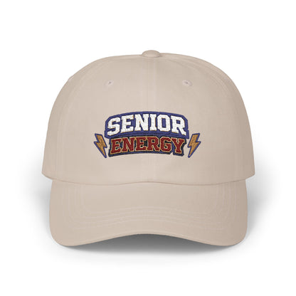 Senior Energy Dad Cap | Embroidered Lightning Logo