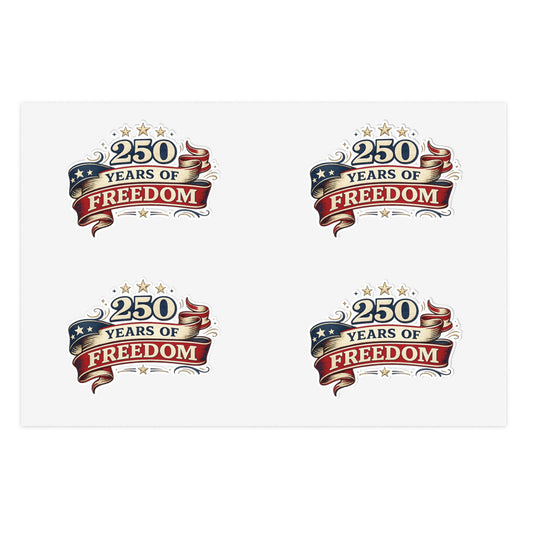 America 250th Anniversary Semiquincentennial Stickers | Freedom Sticker Sheets