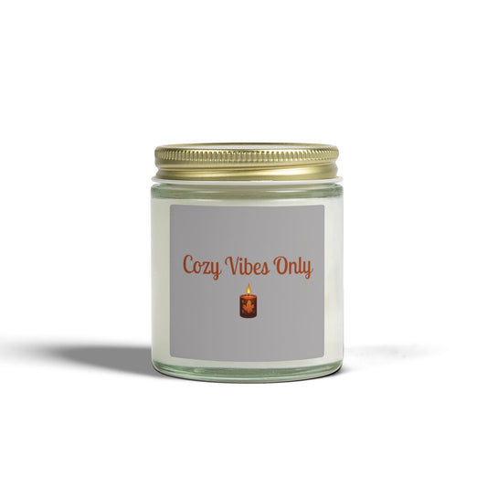 Cozy Vibes Scented Candles | Aromatherapy Gift, Home Decor, Relaxation, Eco-Friendly, Self-Care, Cozy Home