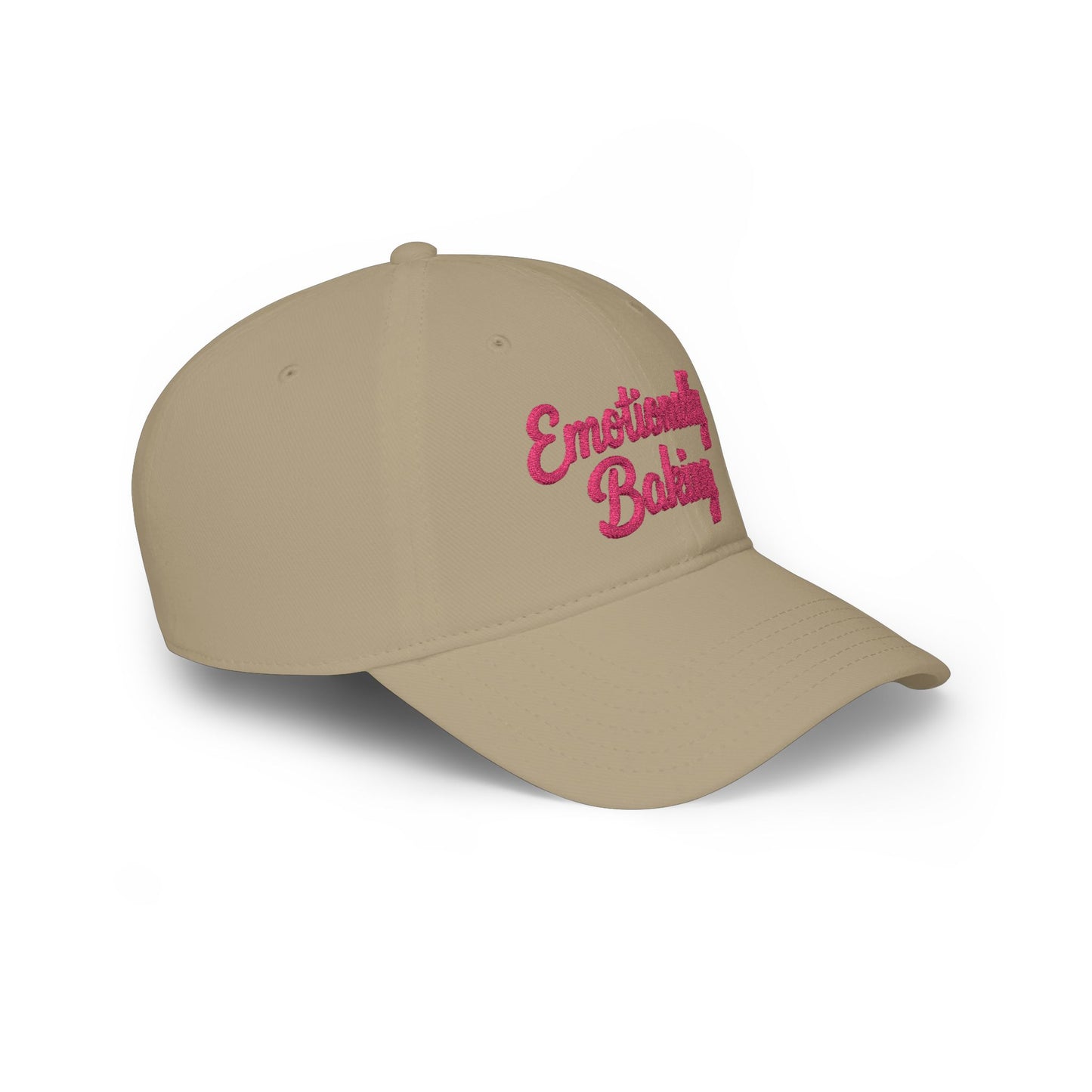 Emotionally Baking Cap | Embroidered Script Baseball Cap