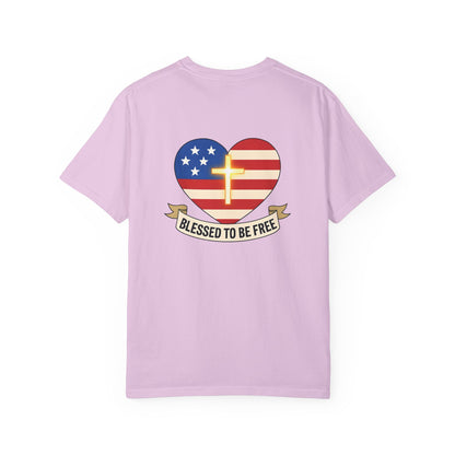 Freedom Blessed to Be Free Unisex T-shirt, Inspirational Tee, Positive Vibes Shirt, Gift for Him or Her, Casual Top, Comfortable Clothing
