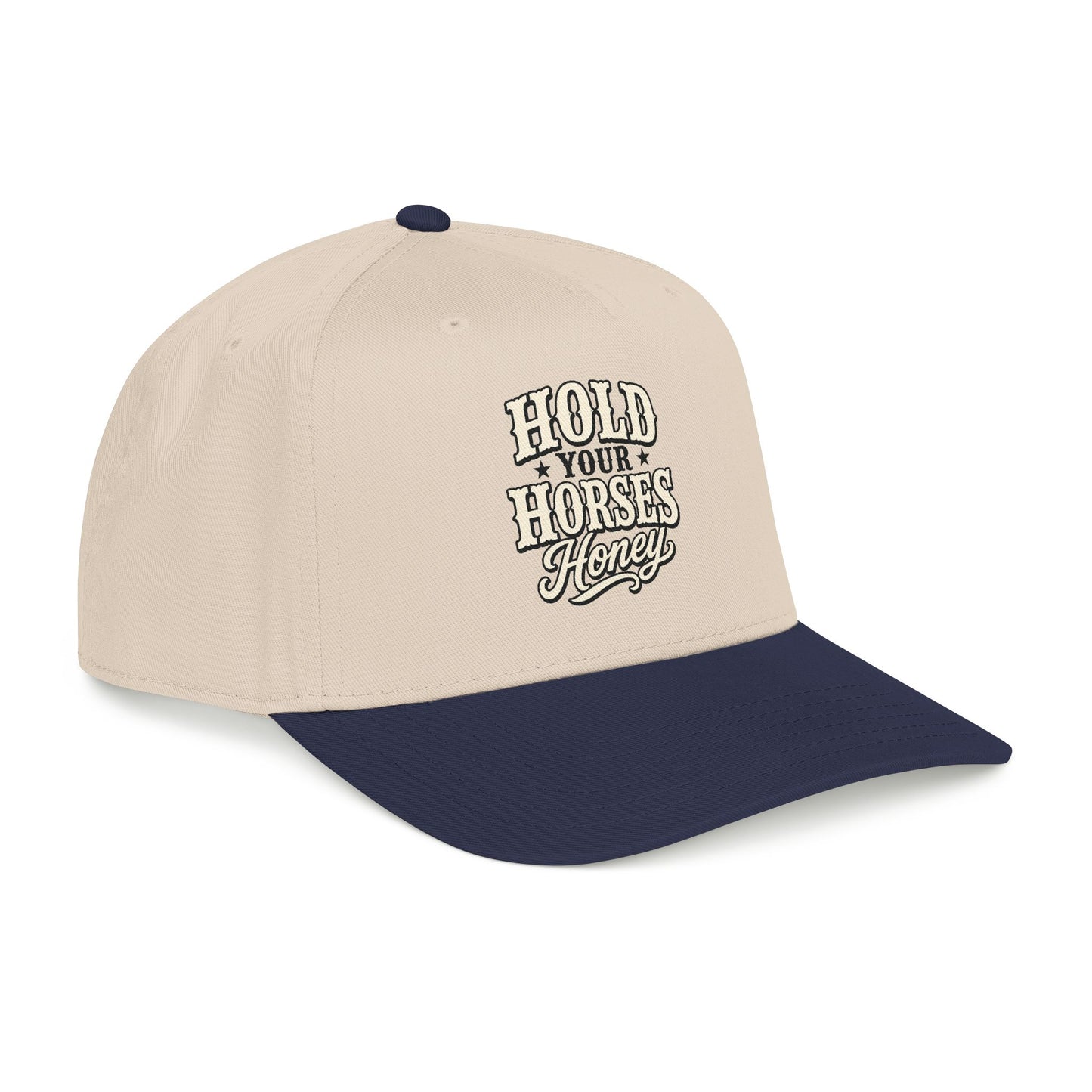 Hold Your Horses Honey Mid Profile Baseball Cap | Western Rodeo Cowboy
